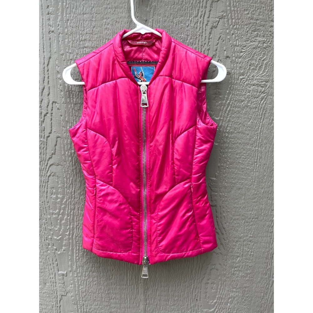 Authier Madonna Di Campiglio‎ Puffy Vest Womens 38 (XS) Primaloft Made in Italy